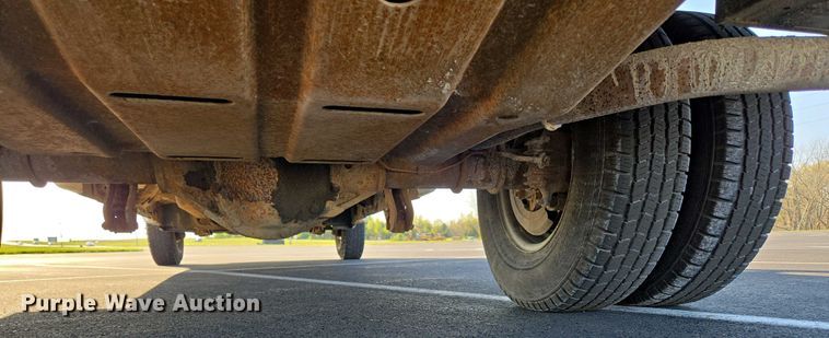 image for item DP6338 2004 Ford F350 Super Duty XL Crew Cab utility bed pickup truck