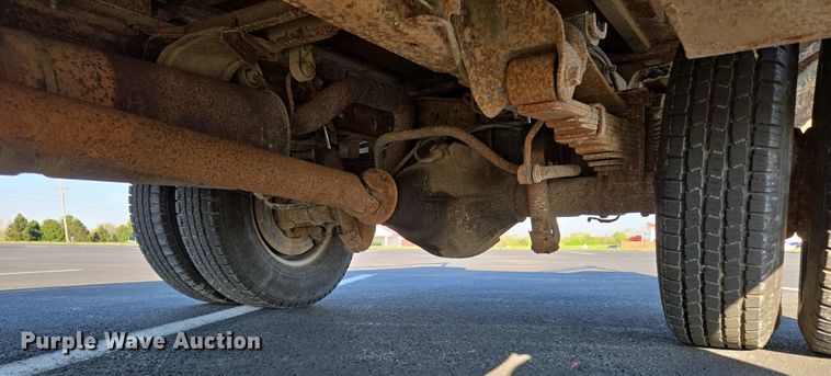 image for item DP6338 2004 Ford F350 Super Duty XL Crew Cab utility bed pickup truck