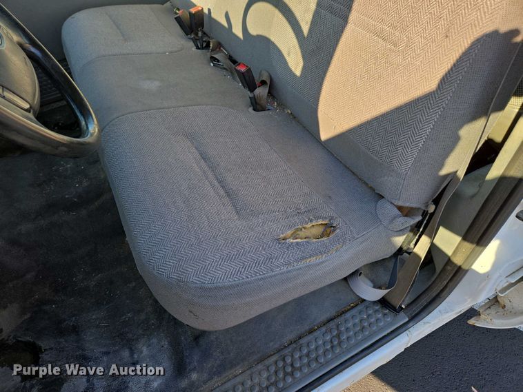 image for item DP6338 2004 Ford F350 Super Duty XL Crew Cab utility bed pickup truck