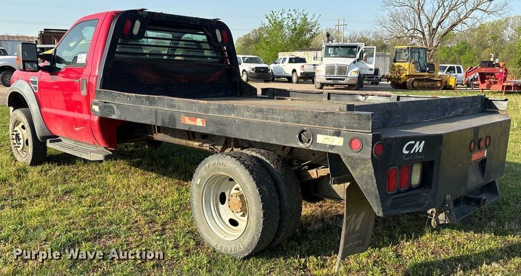 image for item DS3668 2008 Ford F450 Super Duty flatbed truck