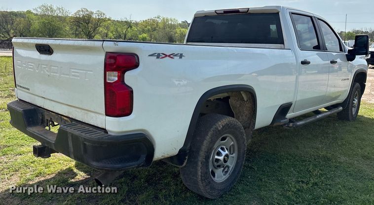 image for item DS3672 2020 Chevrolet Silverado 2500HD Crew Cab pickup truck