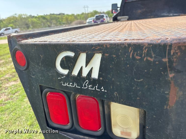 image for item DS3676 2008 Ford F550 Super Duty SuperCab flatbed truck