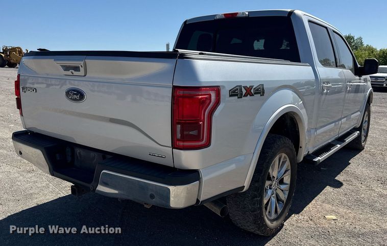 image for item DS3698 2016 Ford F150 Lariat  SuperCrew pickup truck