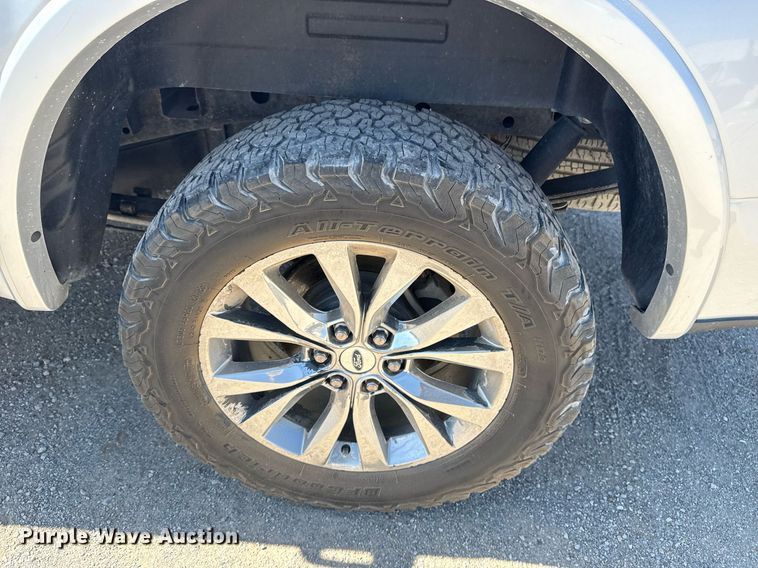 image for item DS3698 2016 Ford F150 Lariat  SuperCrew pickup truck