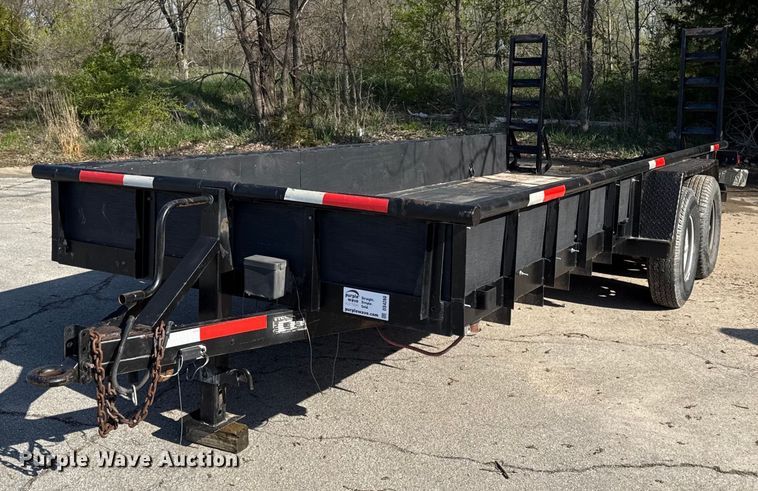 image for item DS4260 2003 Texas Bragg Enterprises equipment trailer