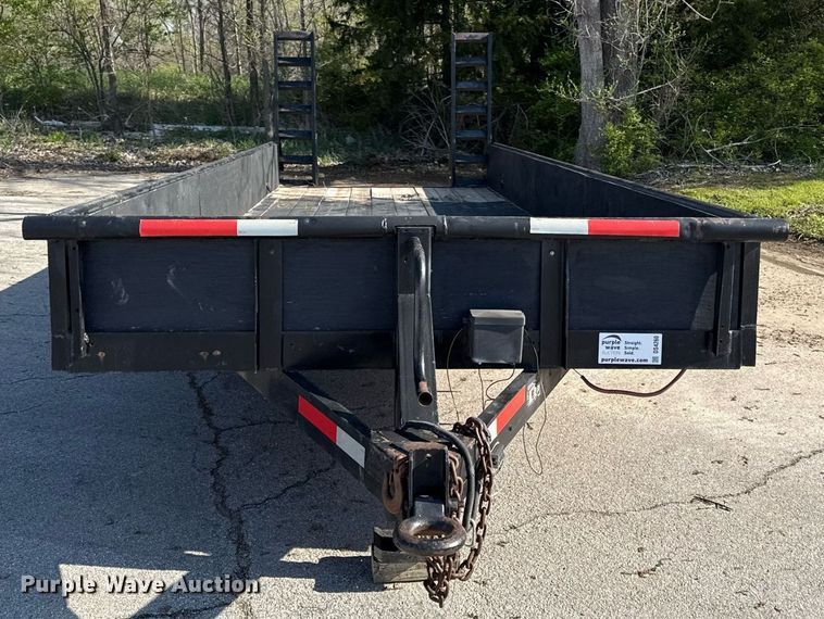 image for item DS4260 2003 Texas Bragg Enterprises equipment trailer