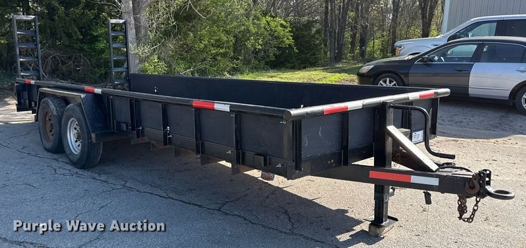 image for item DS4260 2003 Texas Bragg Enterprises equipment trailer