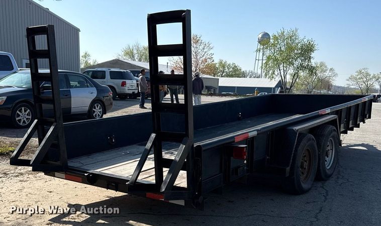 image for item DS4260 2003 Texas Bragg Enterprises equipment trailer