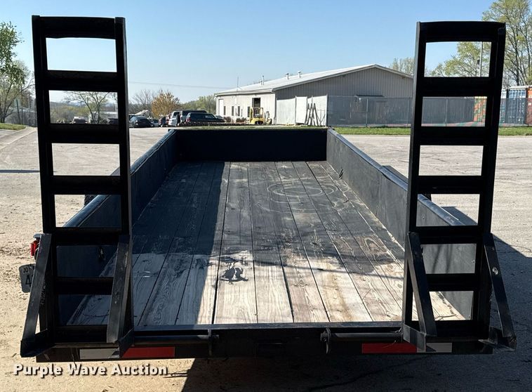 image for item DS4260 2003 Texas Bragg Enterprises equipment trailer