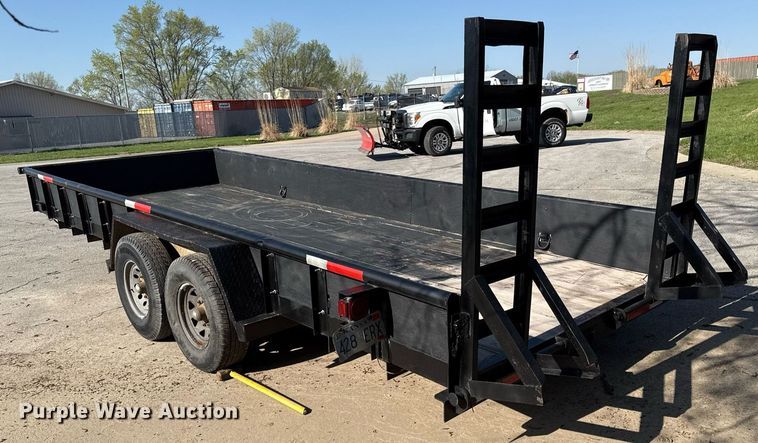 image for item DS4260 2003 Texas Bragg Enterprises equipment trailer