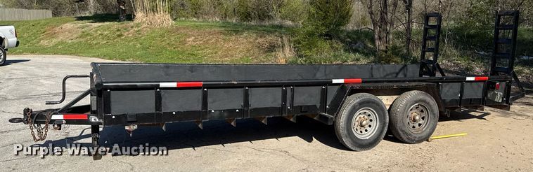 image for item DS4260 2003 Texas Bragg Enterprises equipment trailer