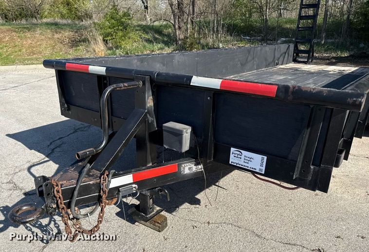 image for item DS4260 2003 Texas Bragg Enterprises equipment trailer