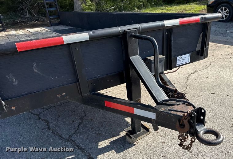 image for item DS4260 2003 Texas Bragg Enterprises equipment trailer