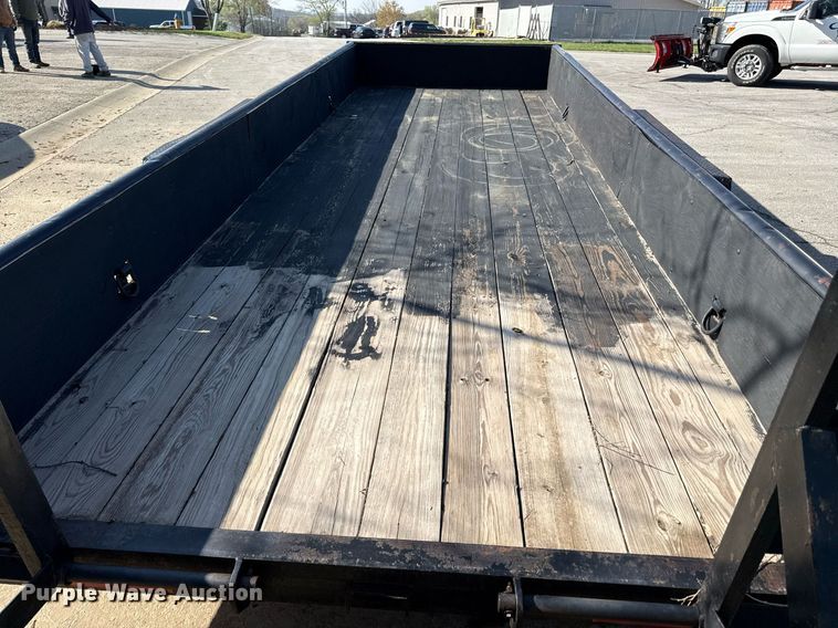 image for item DS4260 2003 Texas Bragg Enterprises equipment trailer