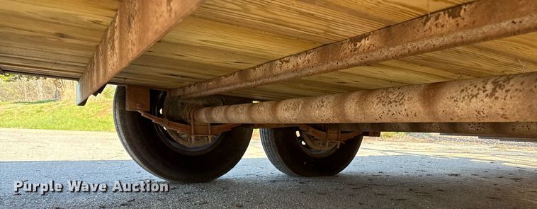 image for item DS4260 2003 Texas Bragg Enterprises equipment trailer