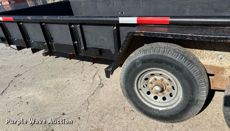 image for item DS4260 2003 Texas Bragg Enterprises equipment trailer