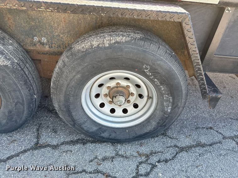 image for item DS4260 2003 Texas Bragg Enterprises equipment trailer