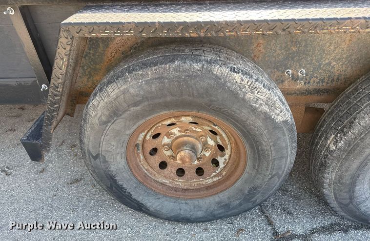 image for item DS4260 2003 Texas Bragg Enterprises equipment trailer