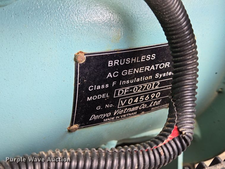 image for item DT4818 2016 Multiquip Power WhisperWatt DCA-25SSIU4F generator