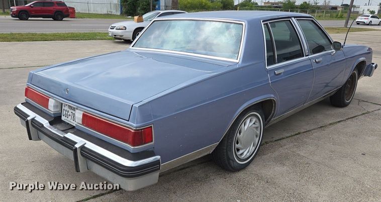 image for item DT4837 1984 Buick LeSabre 