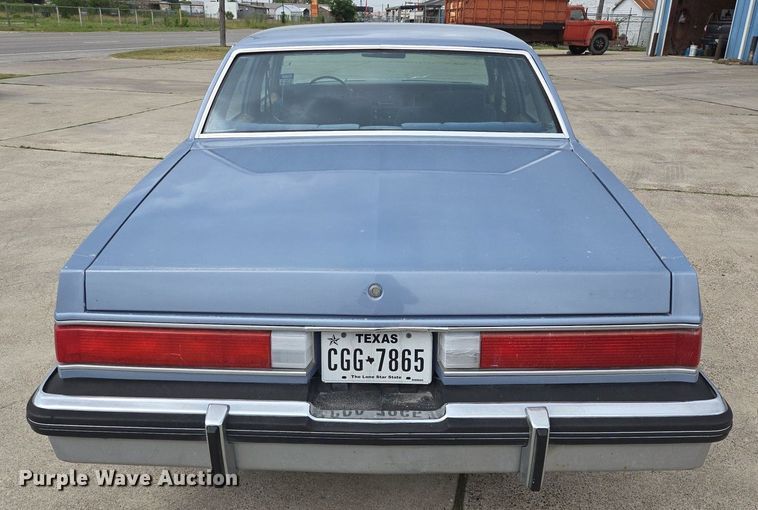 image for item DT4837 1984 Buick LeSabre 