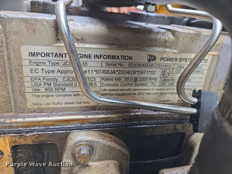 image for item DT4841 2012 JCB 930 forklift