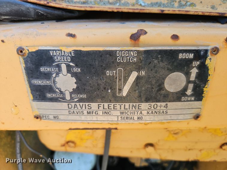 image for item DT7745 Case 30+4 trencher