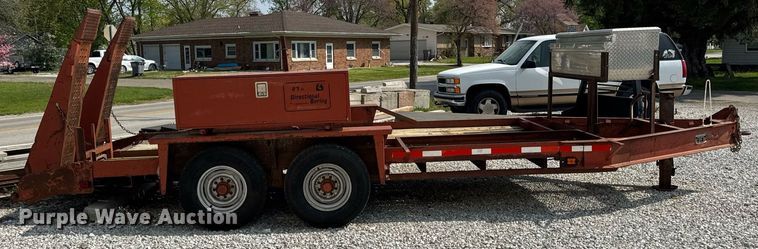 image for item DU3494 1997 Belshe T1-2EP equipment trailer