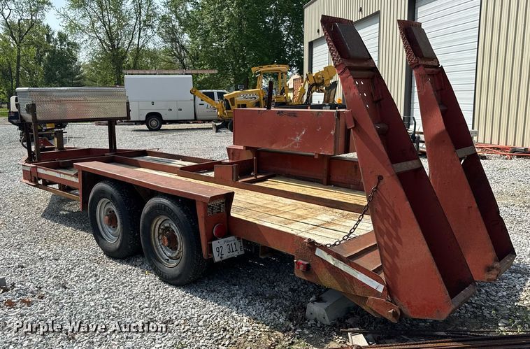 image for item DU3494 1997 Belshe T1-2EP equipment trailer