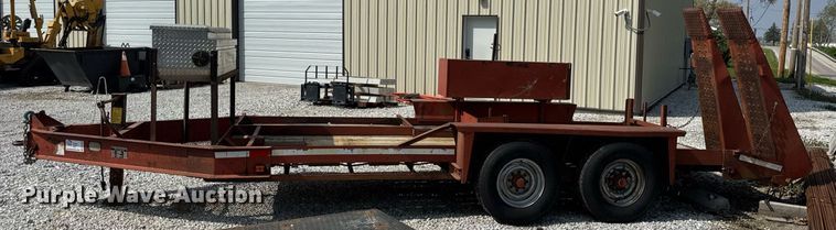 image for item DU3494 1997 Belshe T1-2EP equipment trailer