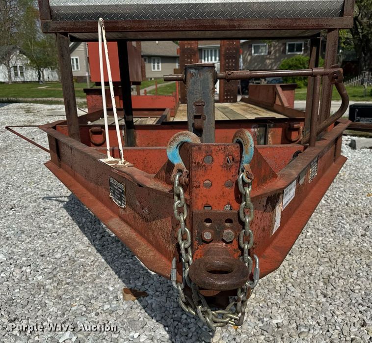 image for item DU3494 1997 Belshe T1-2EP equipment trailer