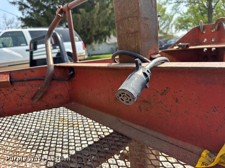 image for item DU3494 1997 Belshe T1-2EP equipment trailer