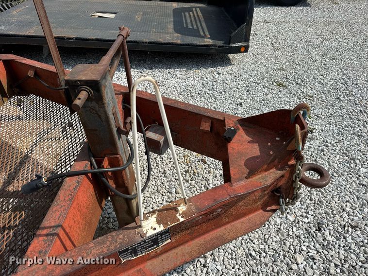 image for item DU3494 1997 Belshe T1-2EP equipment trailer