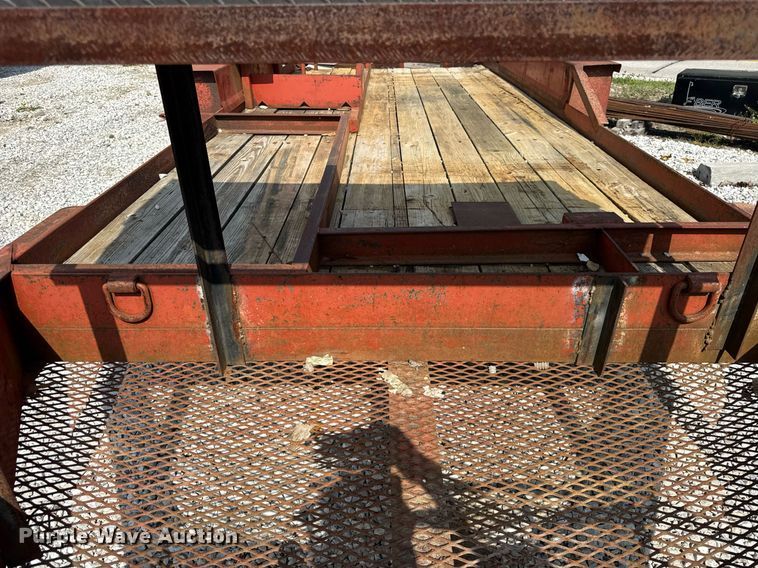 image for item DU3494 1997 Belshe T1-2EP equipment trailer