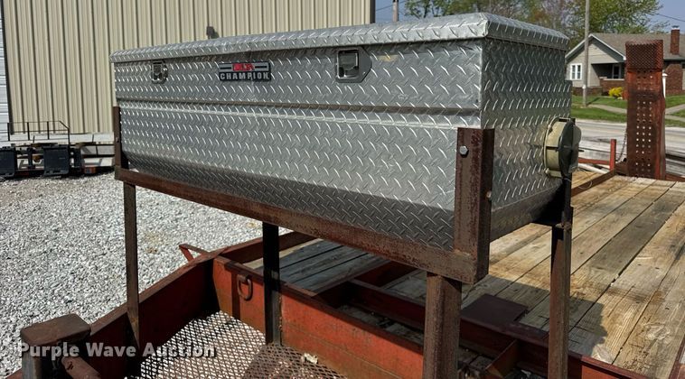 image for item DU3494 1997 Belshe T1-2EP equipment trailer