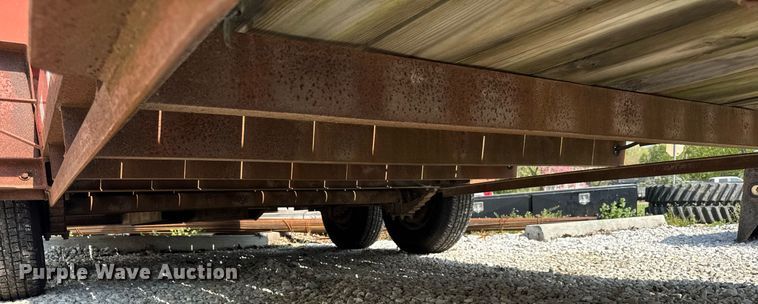 image for item DU3494 1997 Belshe T1-2EP equipment trailer