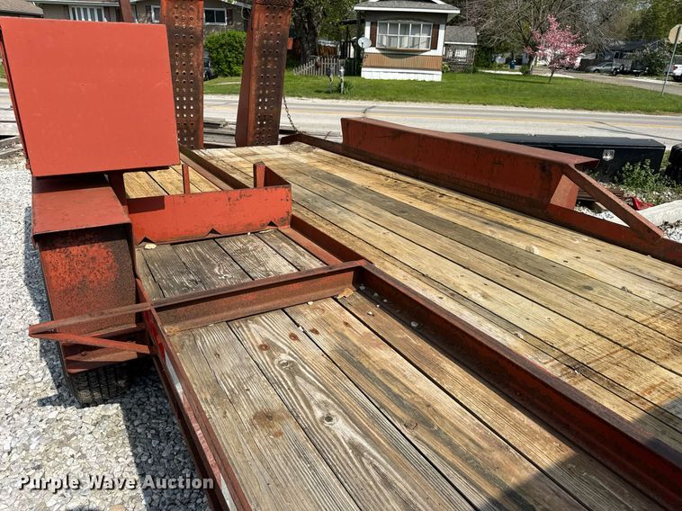 image for item DU3494 1997 Belshe T1-2EP equipment trailer