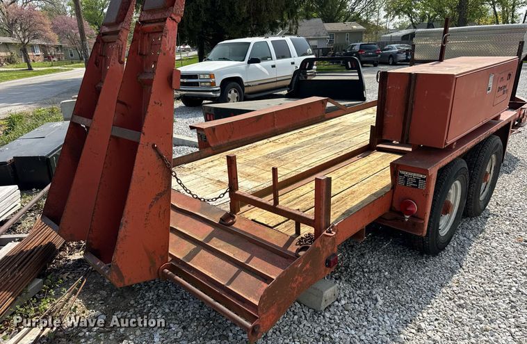 image for item DU3494 1997 Belshe T1-2EP equipment trailer