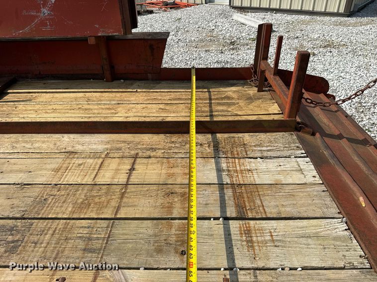 image for item DU3494 1997 Belshe T1-2EP equipment trailer