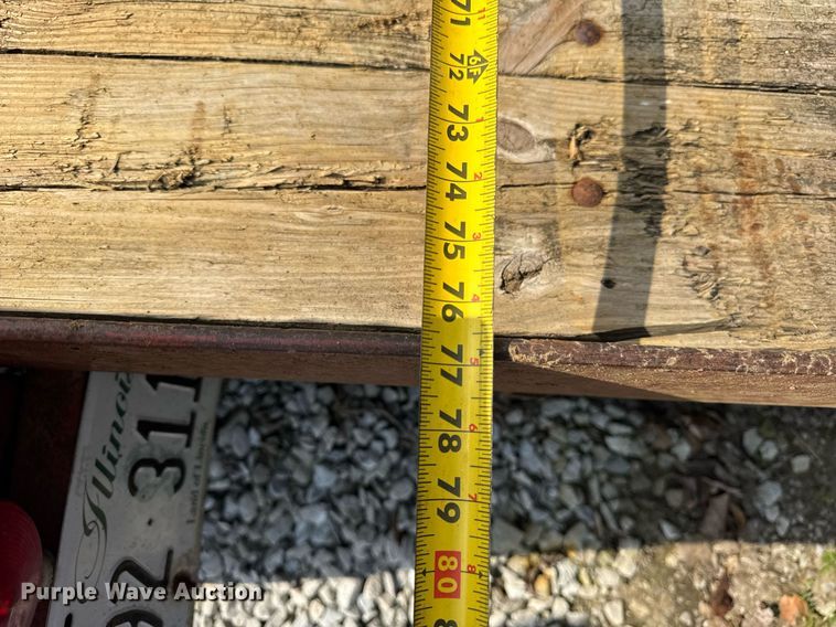 image for item DU3494 1997 Belshe T1-2EP equipment trailer