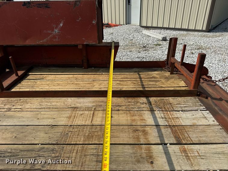 image for item DU3494 1997 Belshe T1-2EP equipment trailer