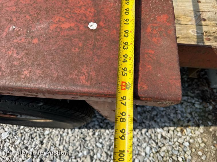 image for item DU3494 1997 Belshe T1-2EP equipment trailer