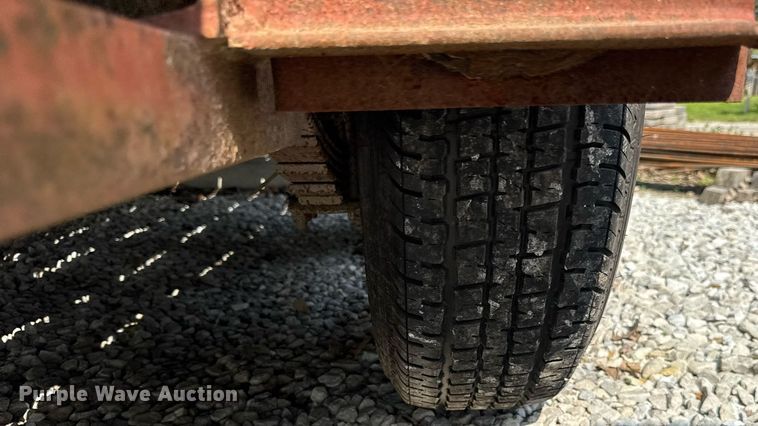 image for item DU3494 1997 Belshe T1-2EP equipment trailer