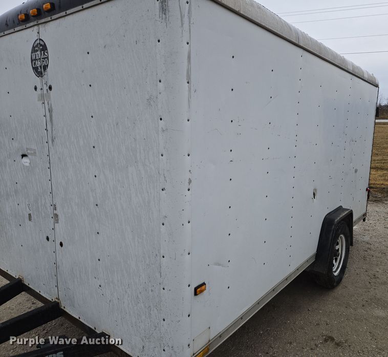 image for item DV1755 1995 Wells Cargo Enclosed cargo trailer