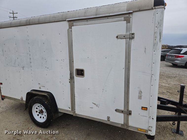 image for item DV1755 1995 Wells Cargo Enclosed cargo trailer