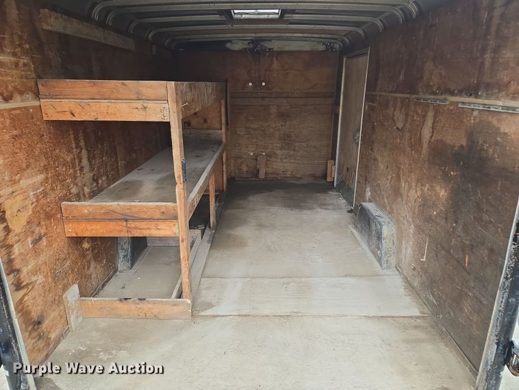 image for item DV1755 1995 Wells Cargo Enclosed cargo trailer