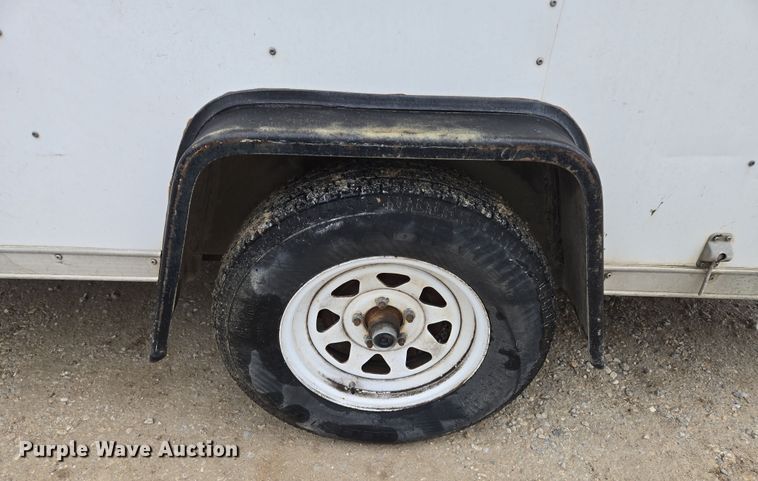 image for item DV1755 1995 Wells Cargo Enclosed cargo trailer