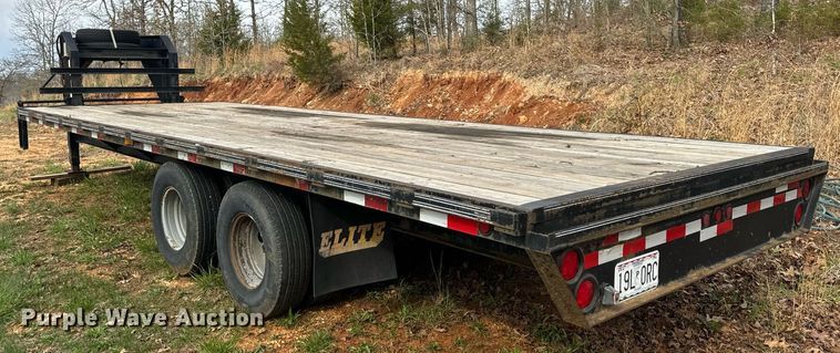 image for item DV1898 2011 Elite Trailers flatbed trailer