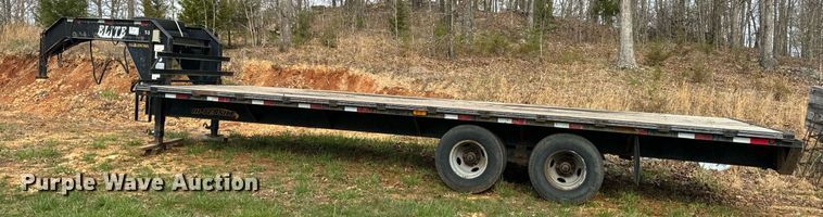 image for item DV1898 2011 Elite Trailers flatbed trailer