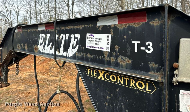 image for item DV1898 2011 Elite Trailers flatbed trailer